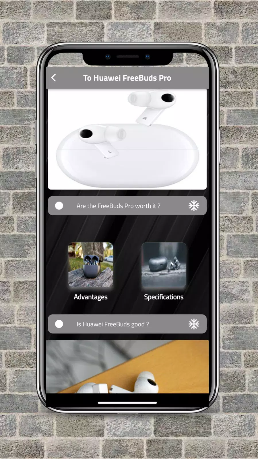 Huawei FreeBuds Pro -Guide Screenshots