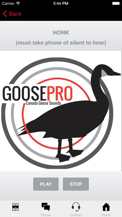 Goose Hunting Calls-Goose Sounds-Goose Call App Screenshots