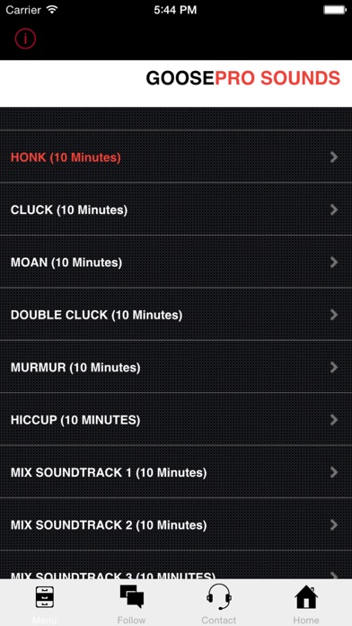 Goose Hunting Calls-Goose Sounds-Goose Call App Screenshots