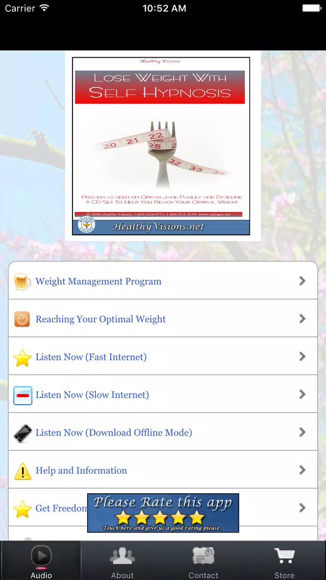 Lose Weight With Self Hypnosis Screenshots