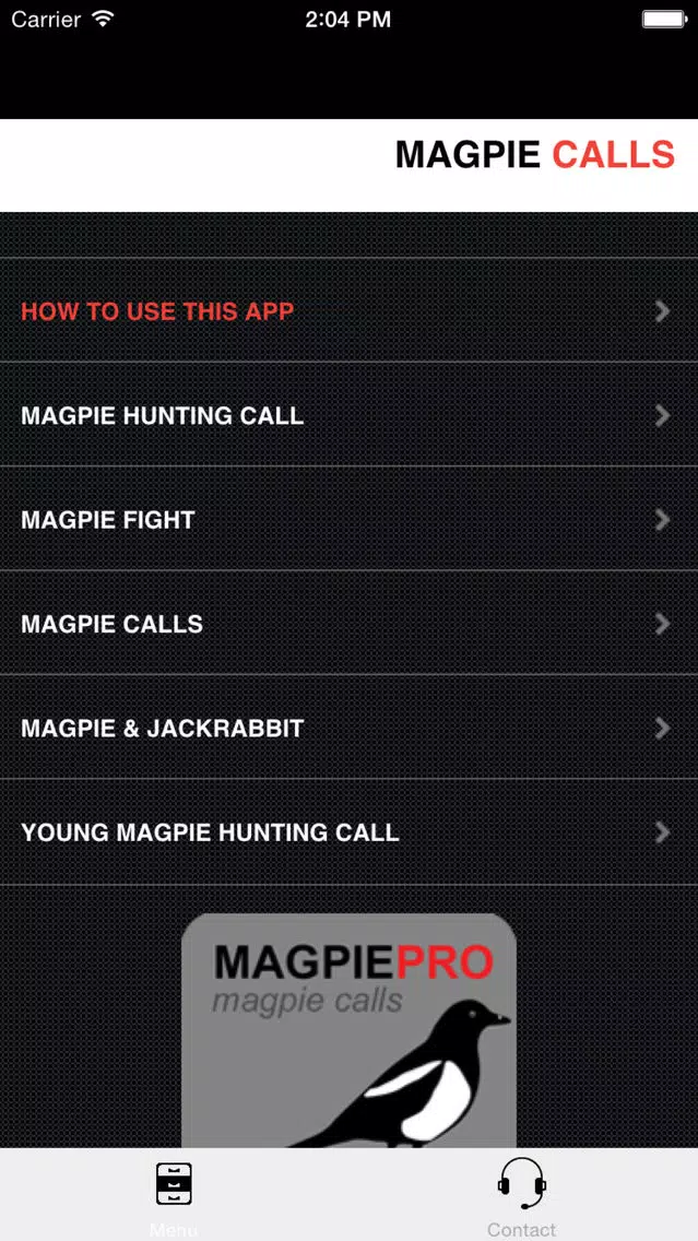 REAL Magpie Calls for Hunting & Magpie Sounds! - (ad free) BLUETOOTH COMPATIBLE Screenshots