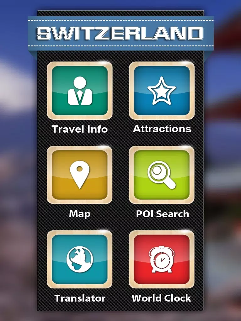 Switzerland Tourist Guide iPad Screenshots