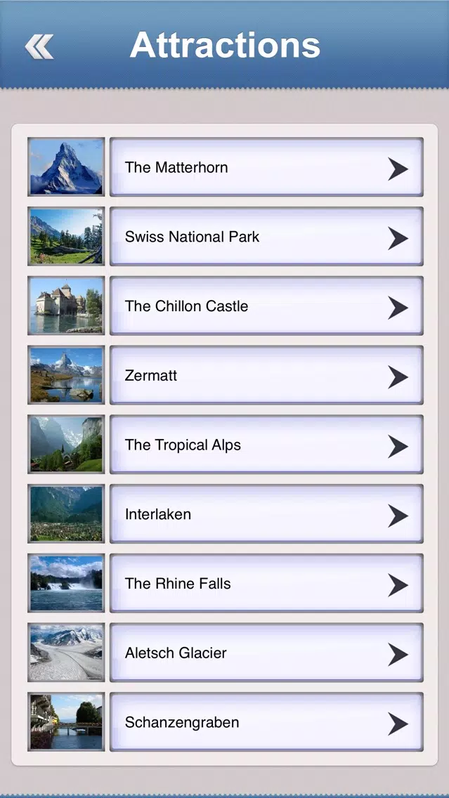 Switzerland Tourist Guide Screenshots