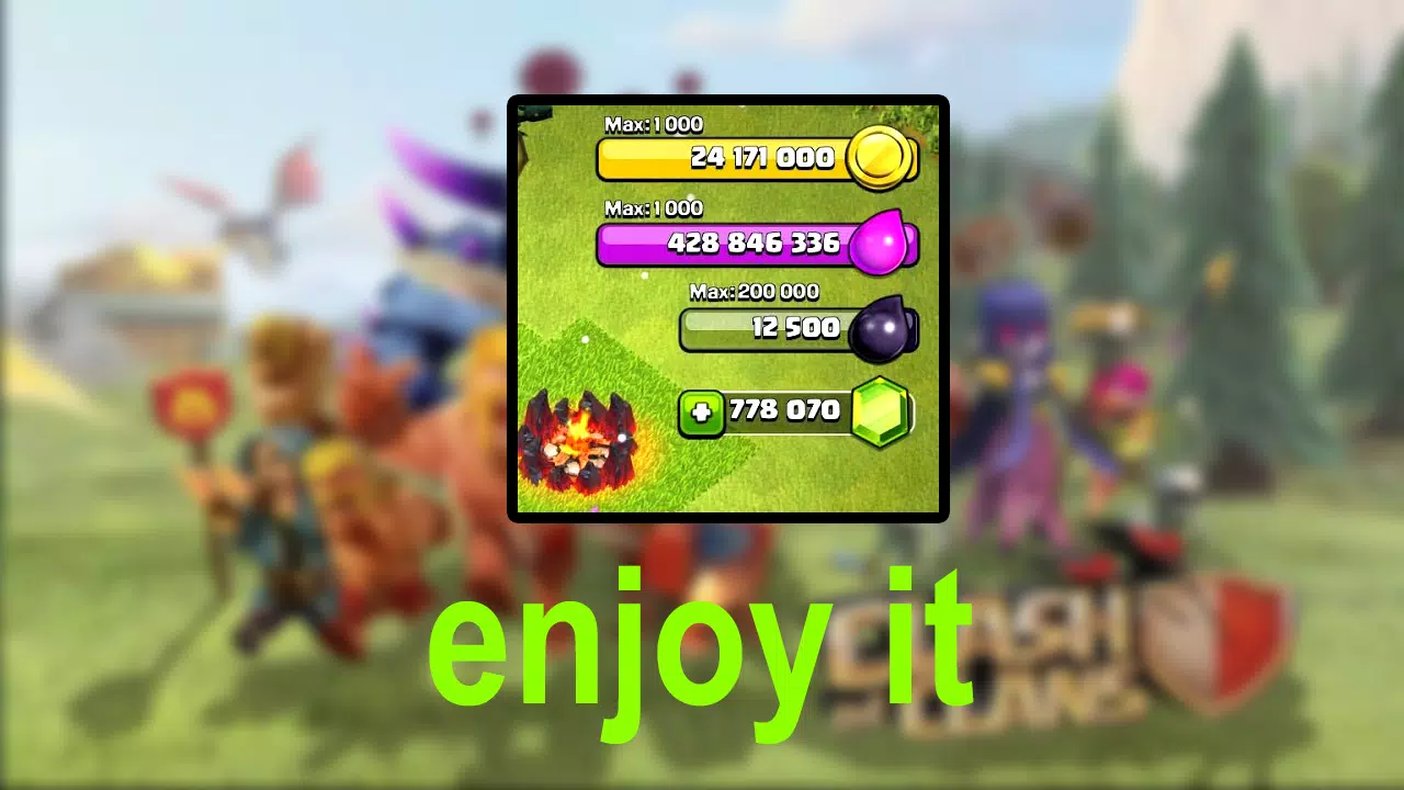 clash of clans gems prank Screenshots