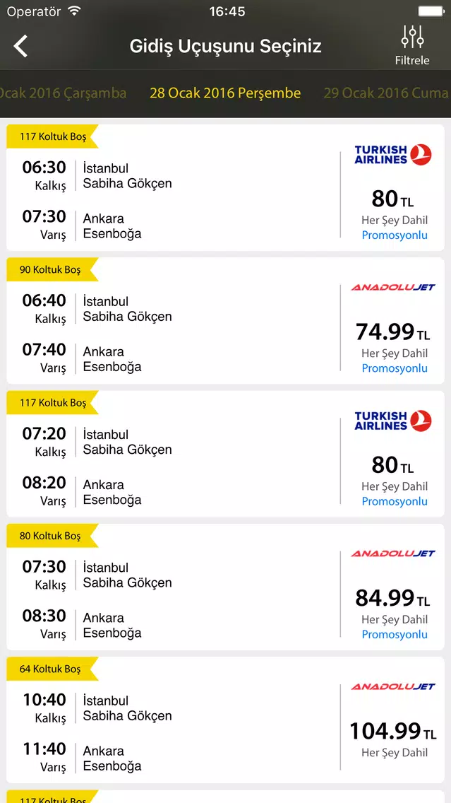 Ucuz Uçak Bileti .Net Screenshots