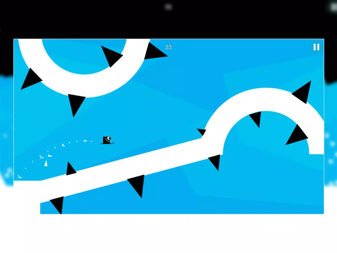 Tangkapan skrin Impossible Ski Jump iPad 