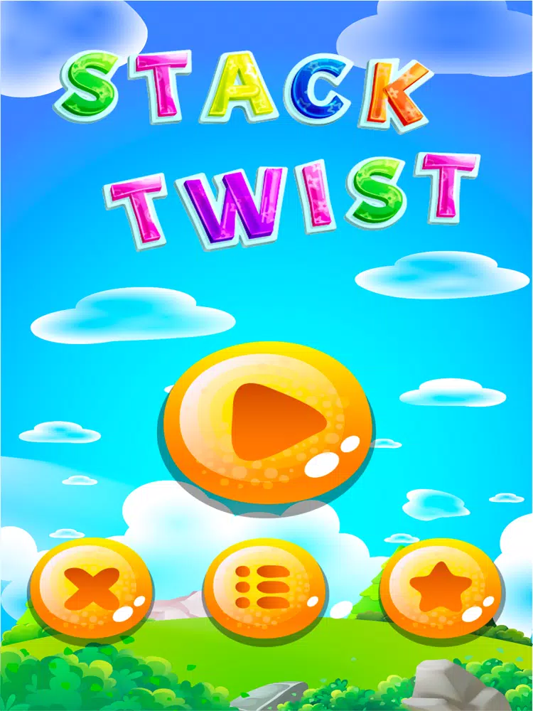 Capturas de tela do Happy Twist Stack - Stack Ball iPad