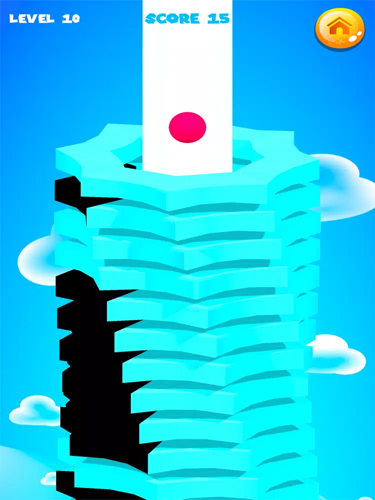 Capturas de tela do Happy Twist Stack - Stack Ball iPad