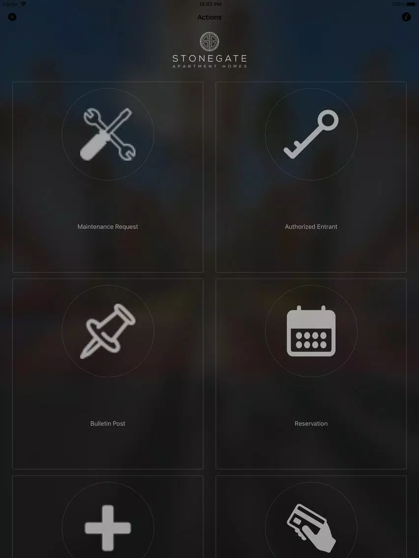 Stonegate Apartments iPad Screenshots