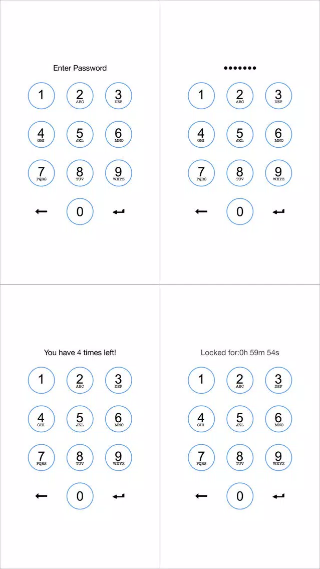 Password On Wrist & In Pocket - Light Screenshots