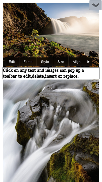 Long Text-Picture Lite Screenshots