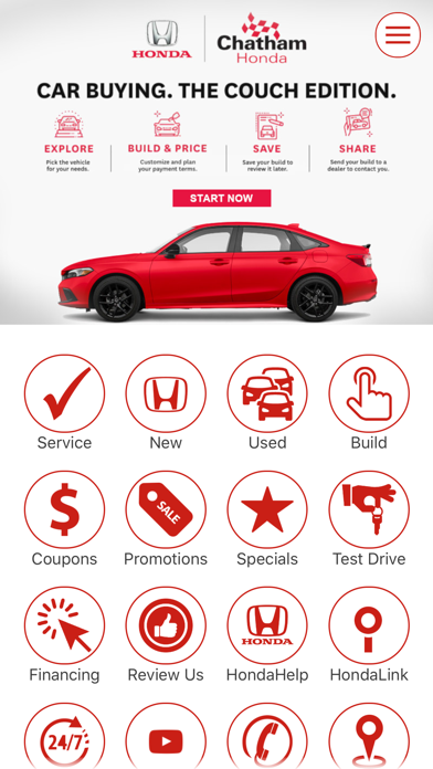 Chatham Honda Screenshots