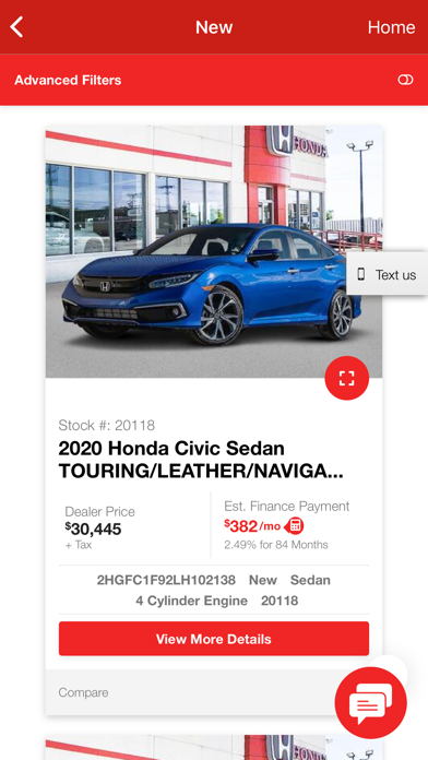 Chatham Honda Screenshots