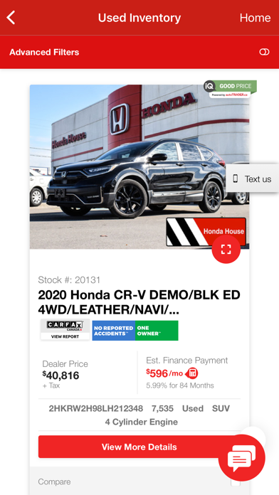 Chatham Honda Screenshots