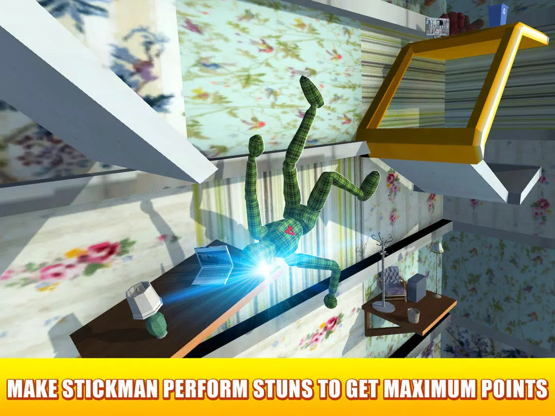 Ragdoll House Crash Test Sim iPad Screenshots