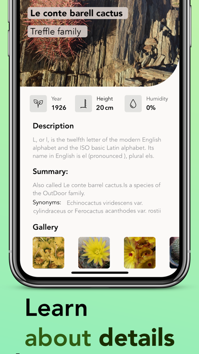 Plant identifier: Plant ID app Screenshots
