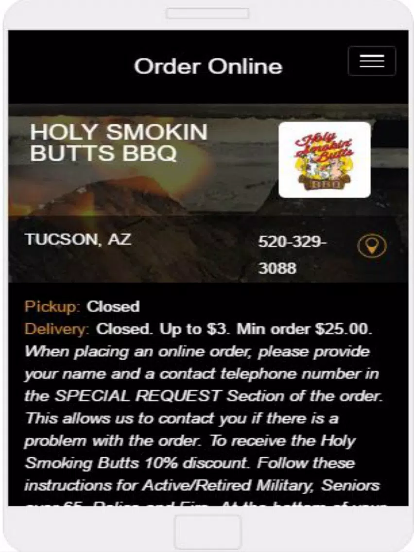 Holy Smokin Butts BBQ iPad Screenshots