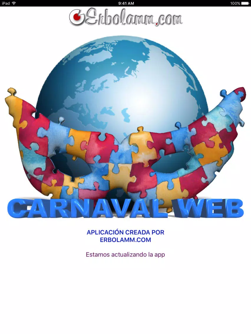 CARNAVAL WEB iPad Screenshots