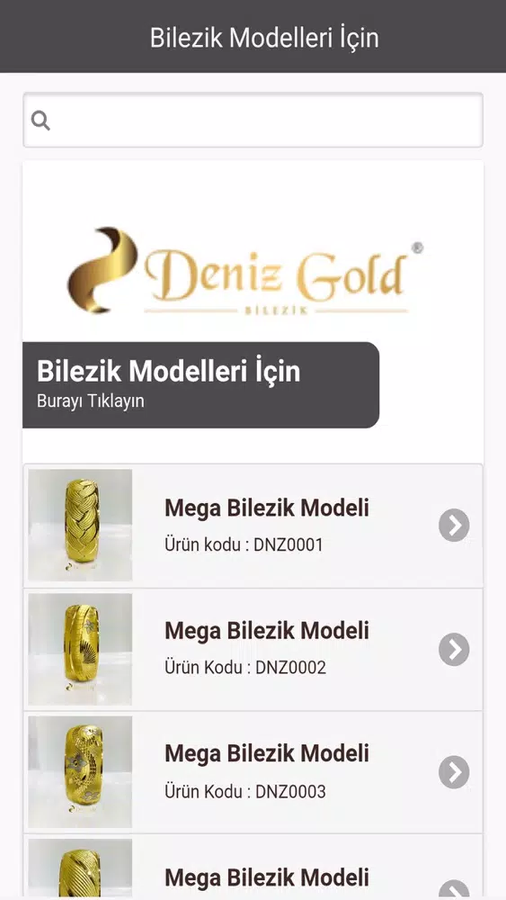 Deniz Gold Bilezik Screenshots