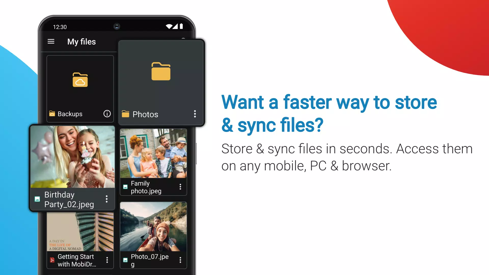 MobiDrive Screenshots
