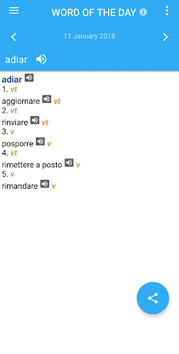 Italian-Portuguese Dictionary Screenshots