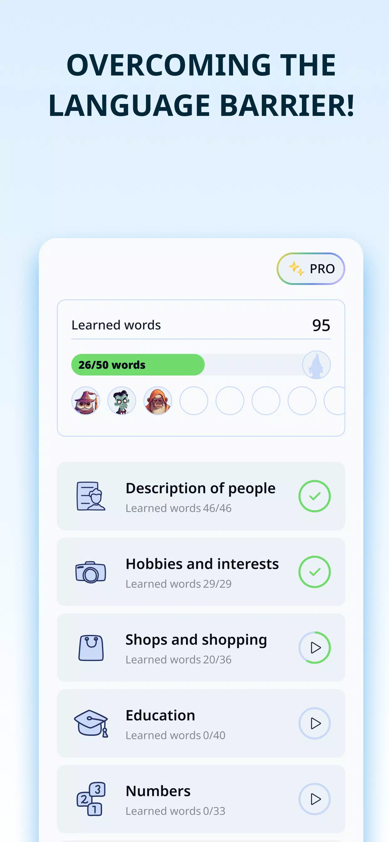 Capturas de tela do Learn Polish A1 for Beginners