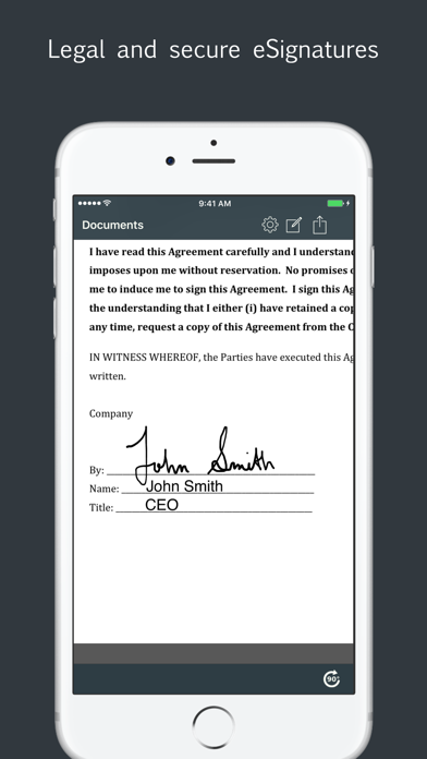 Sign by JotNot - fill and sign PDF form or sign PDF document Screenshots