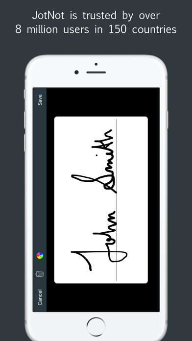 Sign by JotNot - fill and sign PDF form or sign PDF document Screenshots