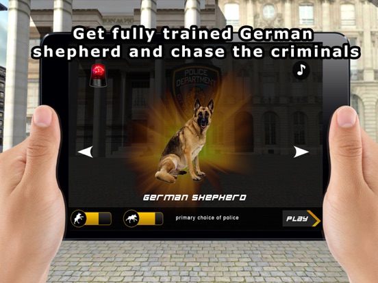 Police Dog Crime Chasing iPad 應用截圖
