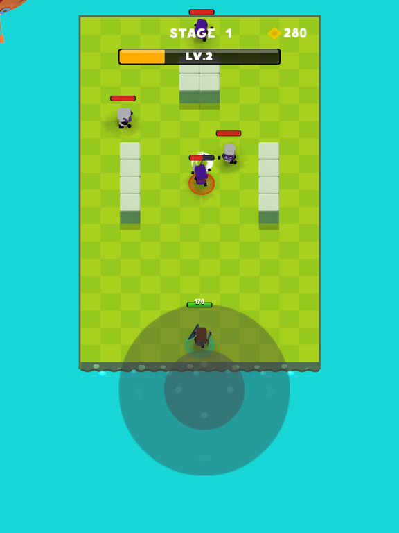 Axe Strike mobile flying fight iPad  Screenshots