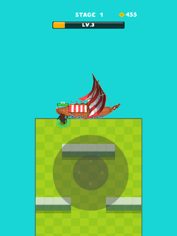 Axe Strike mobile flying fight iPad  Screenshots