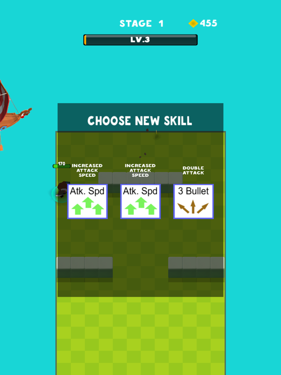 Axe Strike mobile flying fight iPad  Screenshots