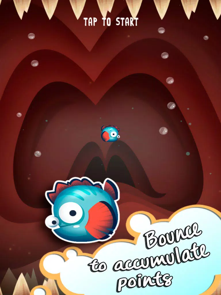 Will the Fish - Jump Flappy sea iPad  سکرین شاٹس