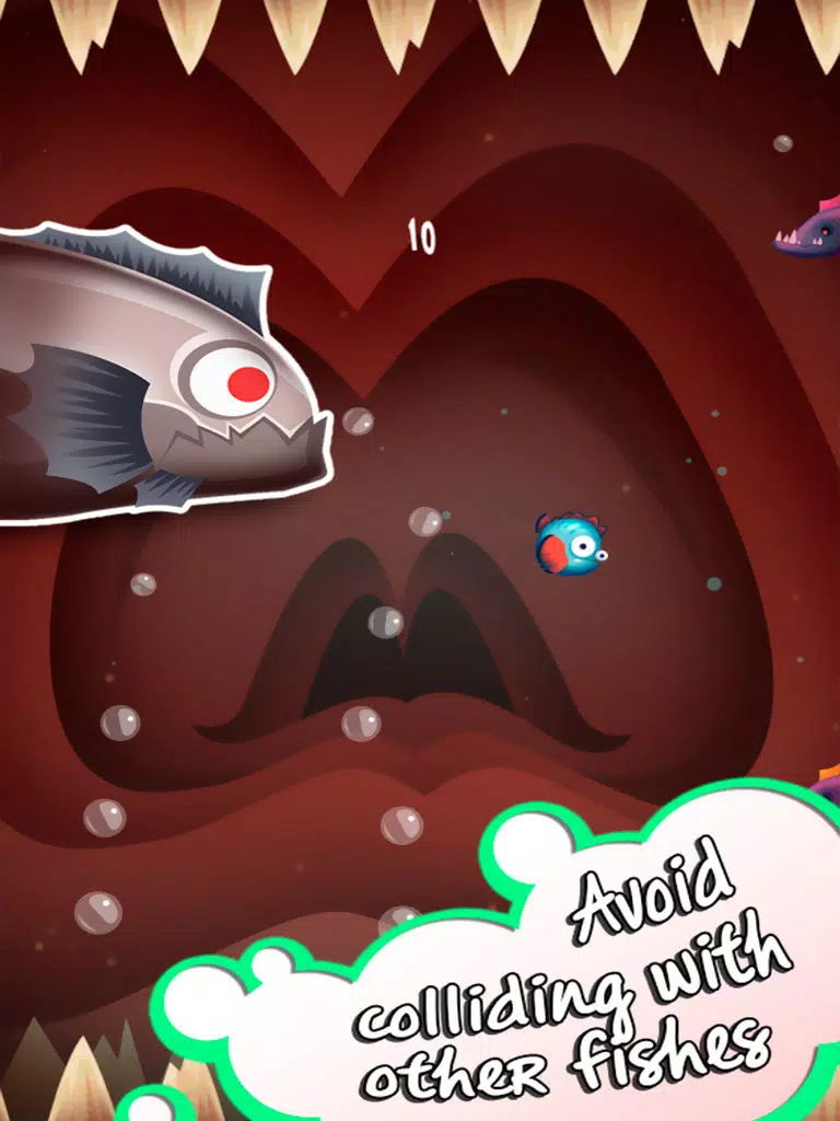 Will the Fish - Jump Flappy sea iPad  سکرین شاٹس