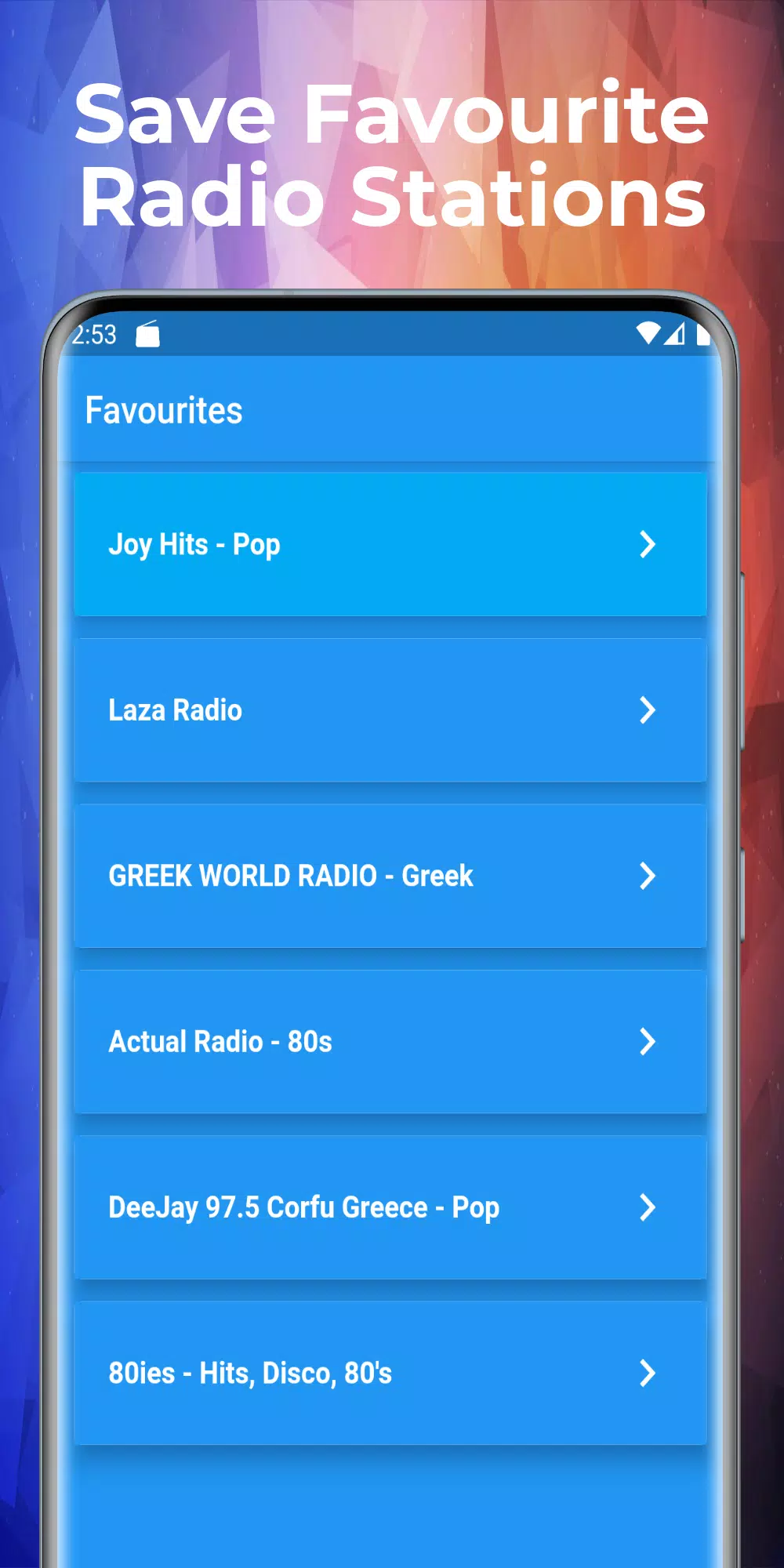 Radio Player Screenshots