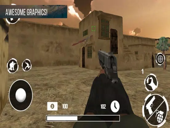 ภาพหน้าจอของ Country War: Battle Shooting iPad 