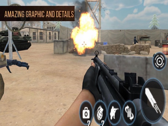ภาพหน้าจอของ Army Shooter: Terrorist War iPad 