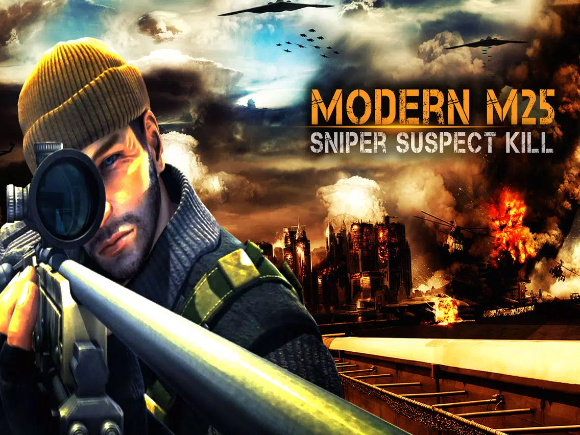 Modern M25 Sniper Suspect Killer iPad  स्क्रीनशॉट