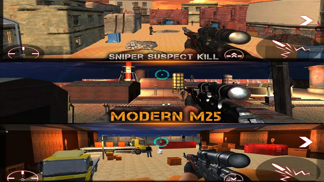 Modern M25 Sniper Suspect Killer स्क्रीनशॉट