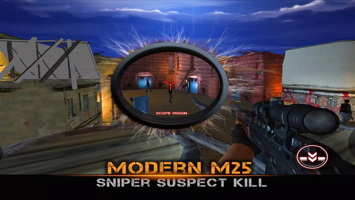 Modern M25 Sniper Suspect Killer स्क्रीनशॉट