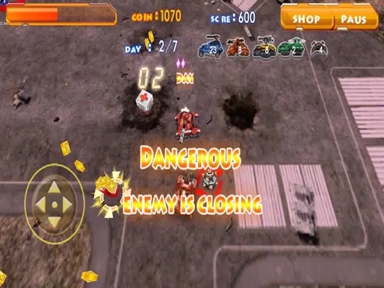 Screenshot di Tank Blaze of War: Battle of city with a tank force iPad 