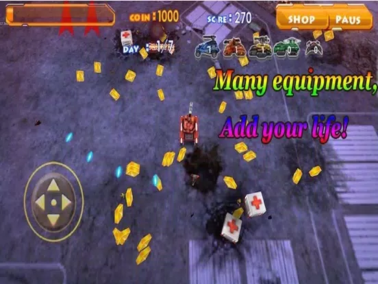 Screenshot di Tank Blaze of War: Battle of city with a tank force iPad 