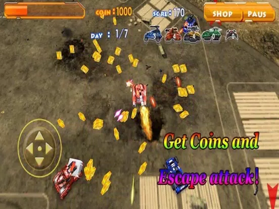 Screenshot di Tank Blaze of War: Battle of city with a tank force iPad 
