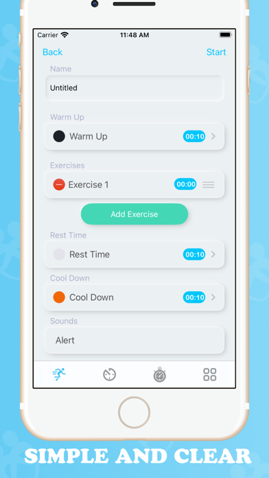 HIIT Timer: Timer for workouts应用截图