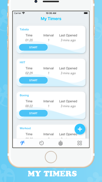 HIIT Timer: Timer for workouts应用截图
