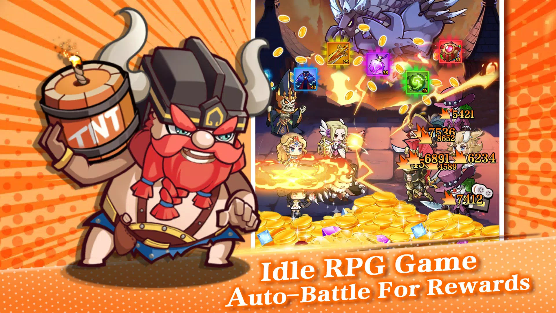 Mythic Summon: Idle RPG Screenshots