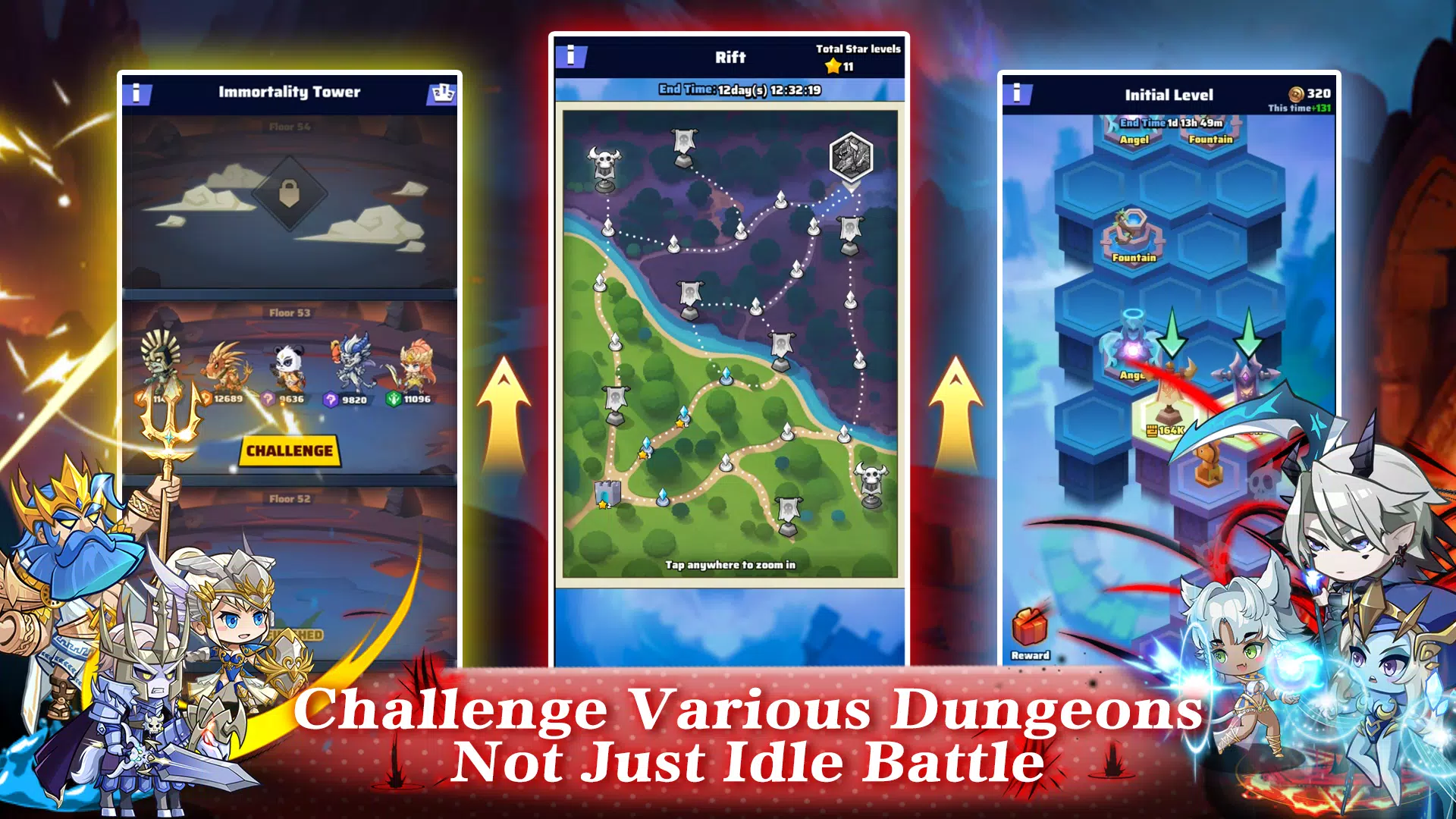 Mythic Summon: Idle RPG Screenshots