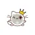 Fab Cat stickers by Domz Agsaway
