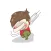 Ading Millennial Guy stickers by rolankn8
