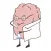 Brainiac stickers by Fidan